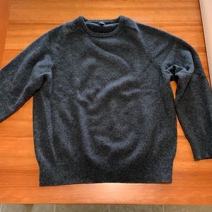 J. Crew wool dark grey sweater M